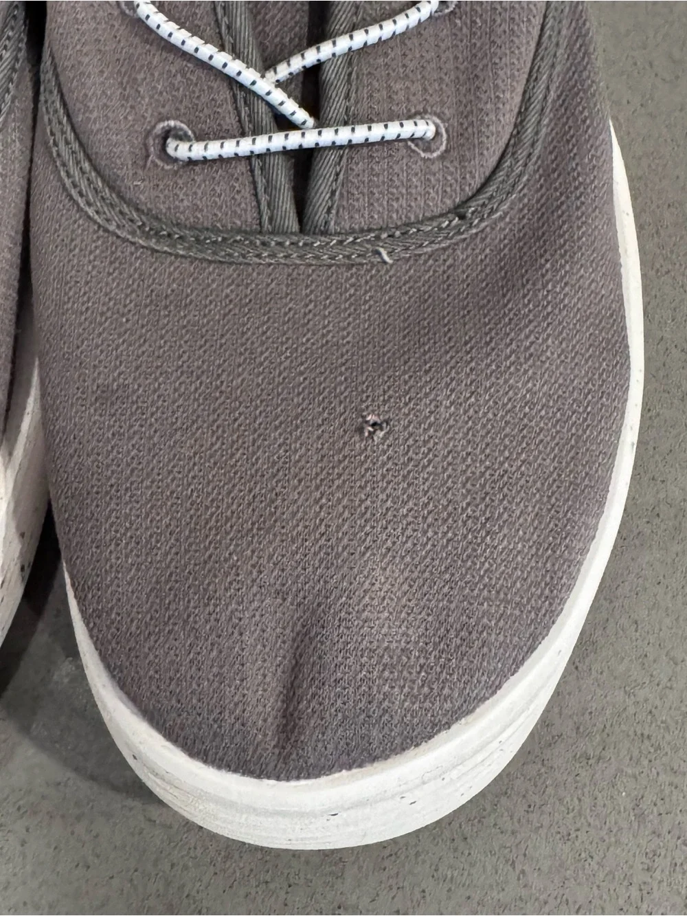 Hey Dude Men’s Gray Canvas Slip-On Loafers